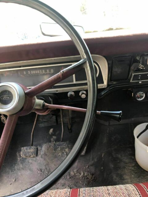 1968 Black Ford F-100 Standard Cab Pickup