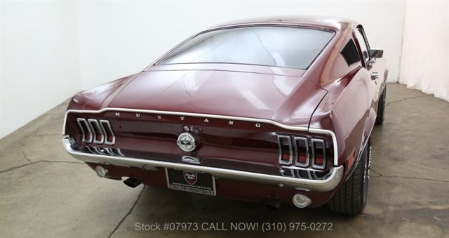 1968 Yellow Ford Mustang