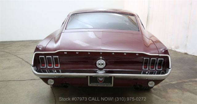 1968 Yellow Ford Mustang