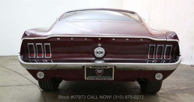 1968 Yellow Ford Mustang