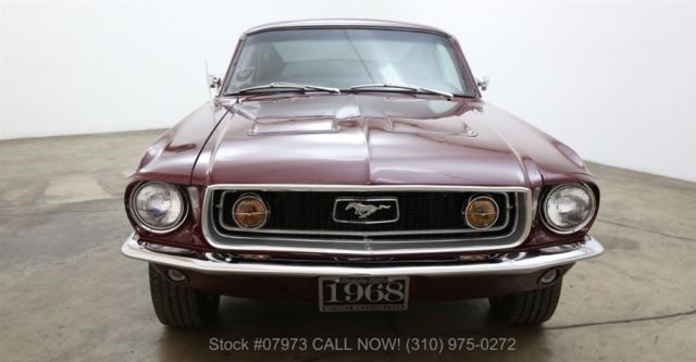 1968 Yellow Ford Mustang