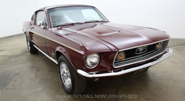 1968 Yellow Ford Mustang