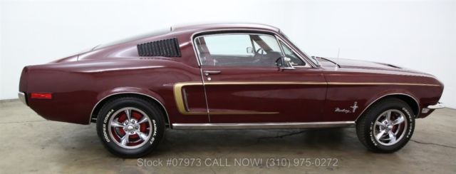 1968 Yellow Ford Mustang