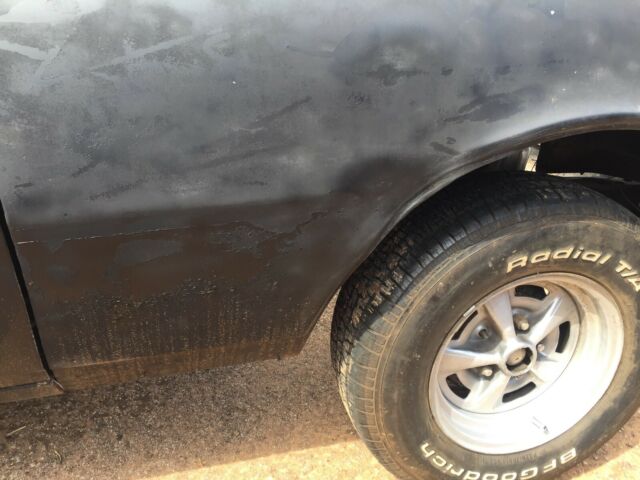 1968 Black Pontiac Firebird Coupe