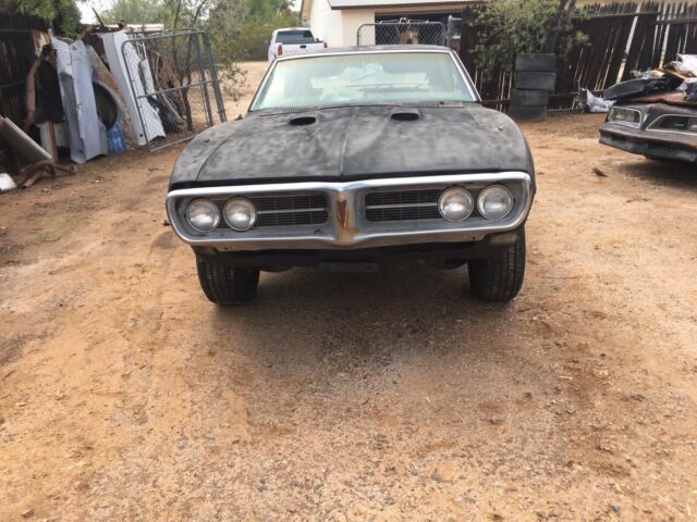 1968 Black Pontiac Firebird Coupe