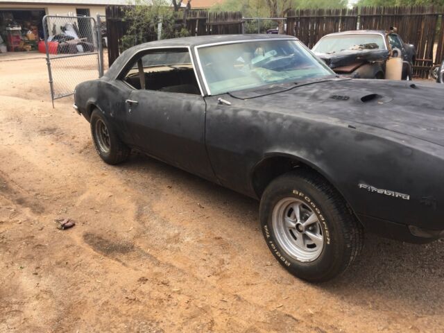 1968 Black Pontiac Firebird Coupe