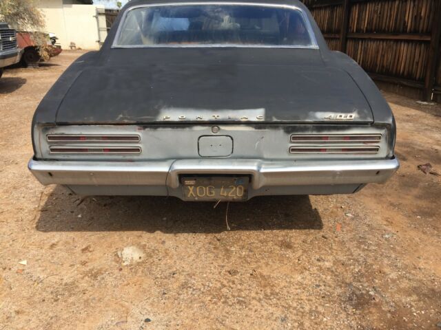 1968 Black Pontiac Firebird Coupe