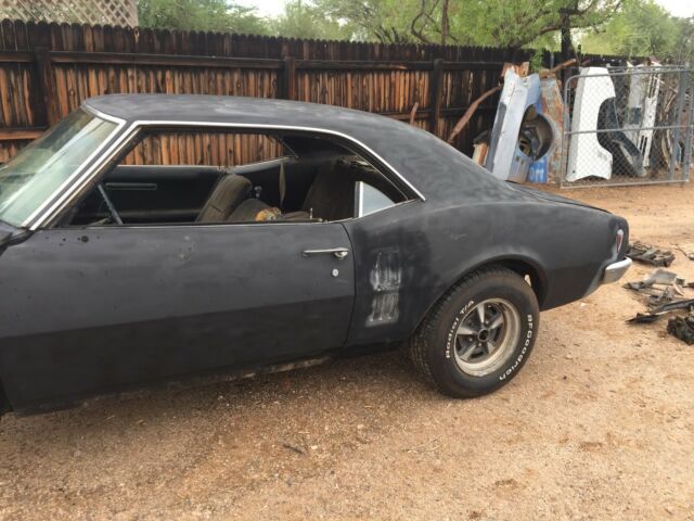 1968 Black Pontiac Firebird Coupe