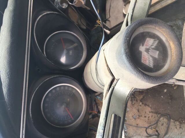 1968 Black Pontiac Firebird Coupe