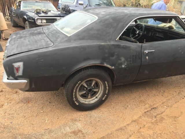 1968 Black Pontiac Firebird Coupe