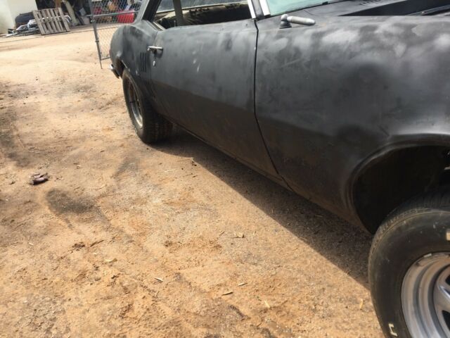 1968 Black Pontiac Firebird Coupe