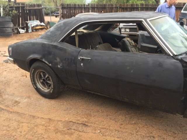 1968 Black Pontiac Firebird Coupe