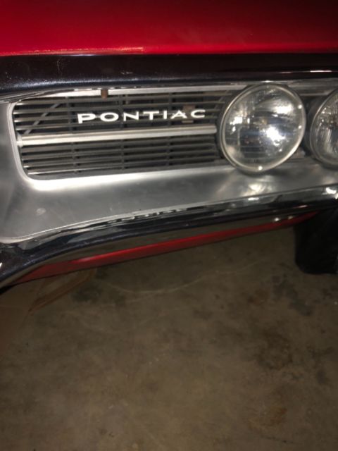 1968 Red Pontiac Firebird Convertible