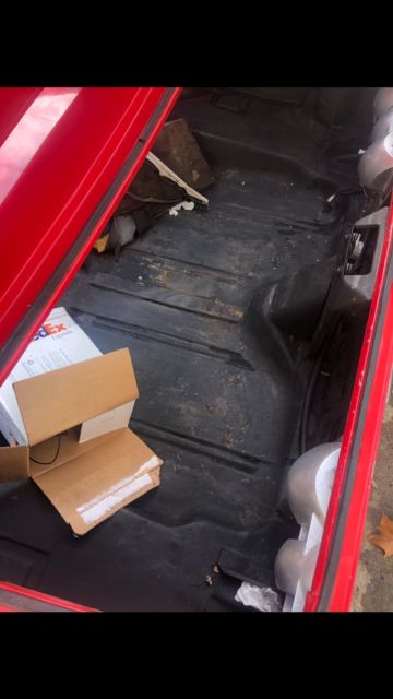 1968 Red Pontiac Firebird Convertible