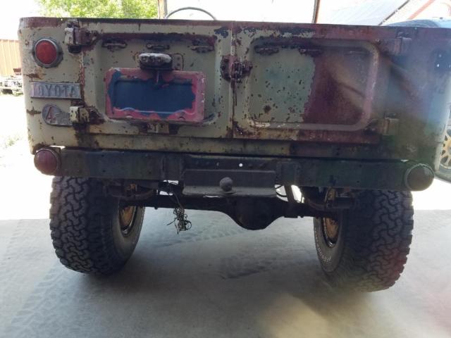 1968 RED (original color) Toyota FJ40 Convertible