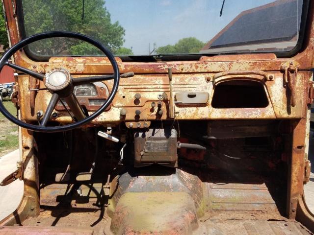 1968 RED (original color) Toyota FJ40 Convertible