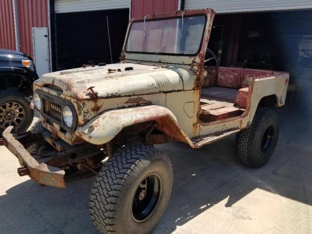 1968 RED (original color) Toyota FJ40 Convertible