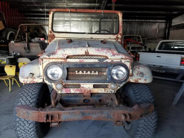 1968 RED (original color) Toyota FJ40 Convertible