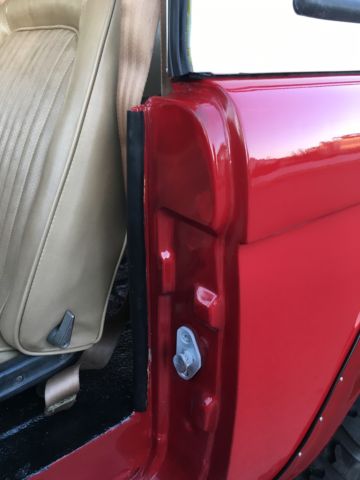 1968 Darker Red Ford Bronco