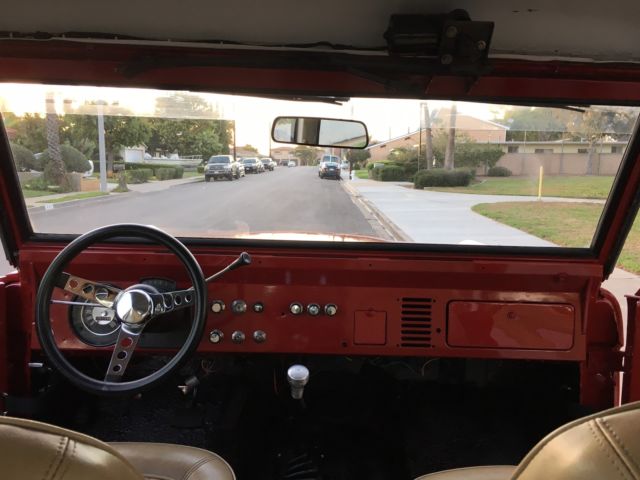 1968 Darker Red Ford Bronco