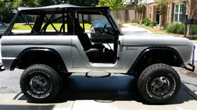 1968 Gray Ford Bronco Utility