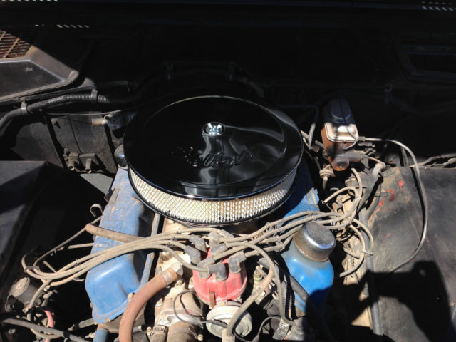 1968 Signal Flare Red Ford Bronco