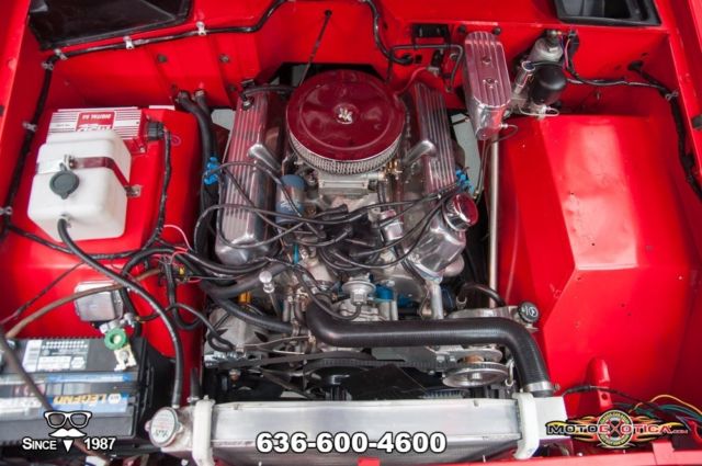 1968 Red Ford Bronco SUV