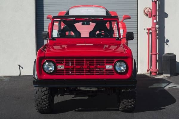 1968 Red Ford Bronco