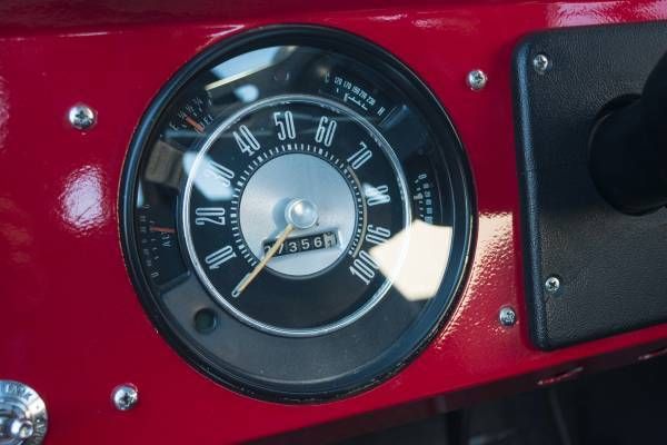 1968 Red Ford Bronco