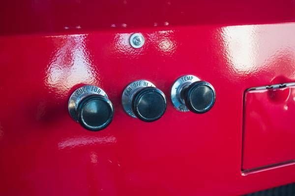 1968 Red Ford Bronco