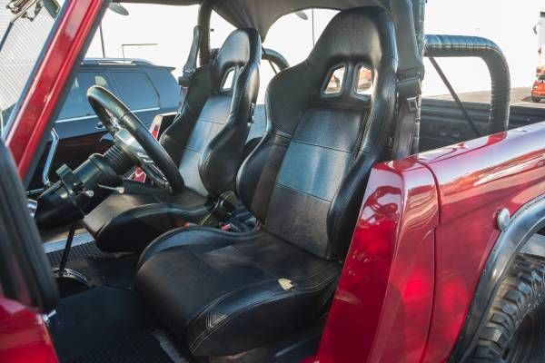 1968 Red Ford Bronco