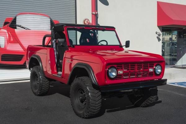 1968 Red Ford Bronco