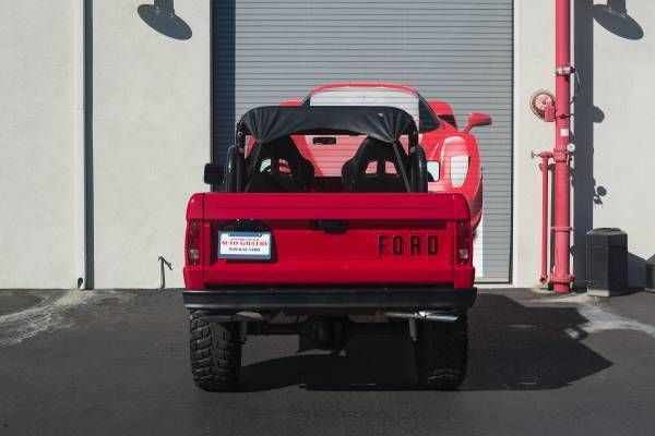 1968 Red Ford Bronco