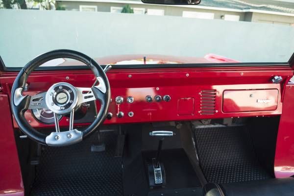 1968 Red Ford Bronco
