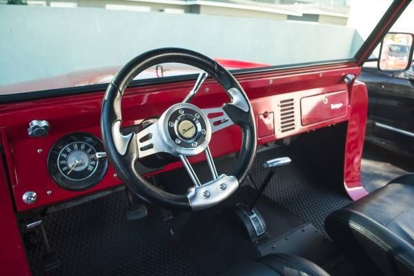 1968 Red Ford Bronco