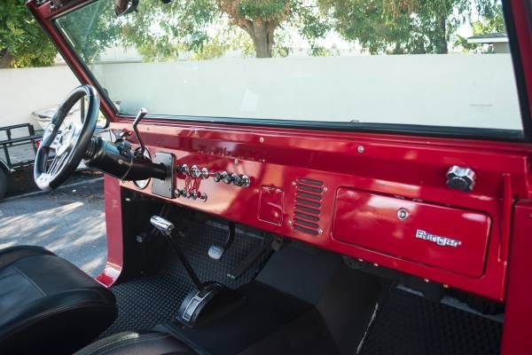 1968 Red Ford Bronco