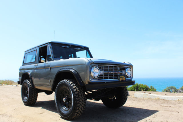 1968 Gray Ford Bronco SUV