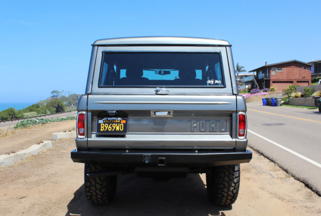 1968 Gray Ford Bronco SUV