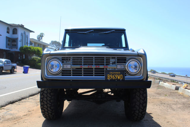 1968 Gray Ford Bronco SUV