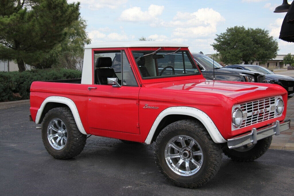 1968 Blue Ford Bronco