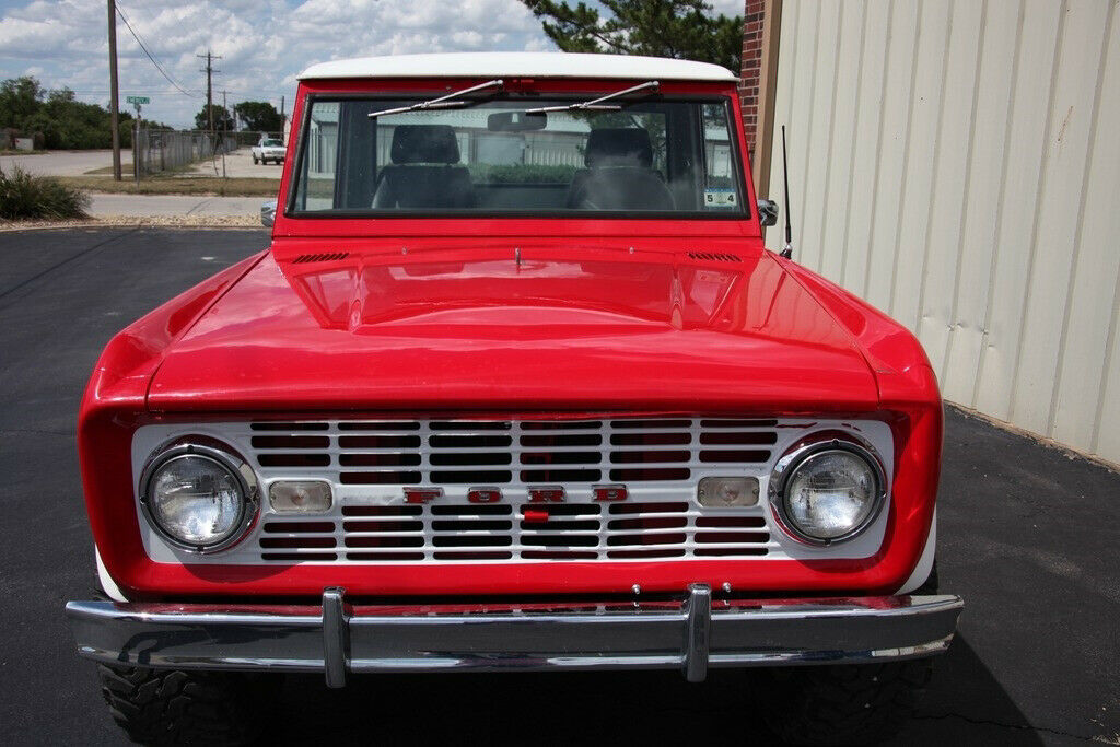 1968 Blue Ford Bronco