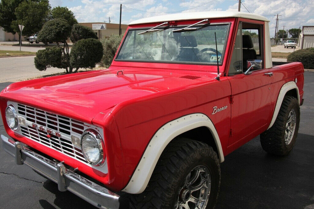 1968 Blue Ford Bronco