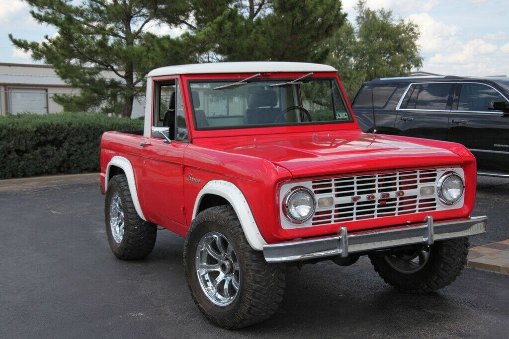 1968 Blue Ford Bronco