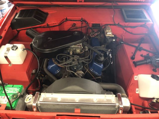 1968 Red Ford Bronco