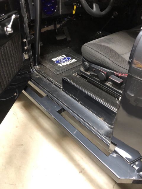 1968 Gray w/ Blue Stripes Ford Bronco Convertible