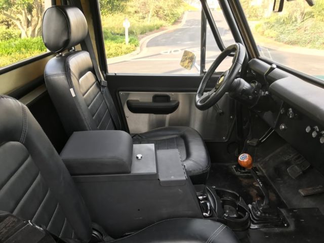 1968 Green Ford Bronco Crew Cab Pickup