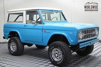 1968 Teal Ford Bronco