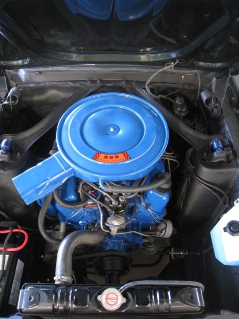 1968 Green Ford Mustang Coupe