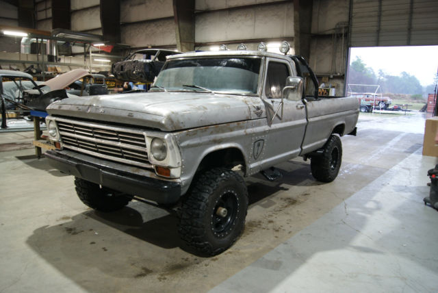 1968 Clear Baremetal Ford F-100 Standard Cab Pickup