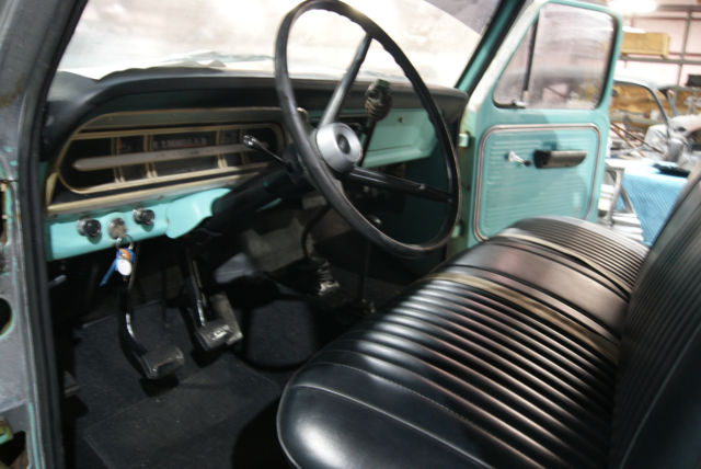 1968 Clear Baremetal Ford F-100 Standard Cab Pickup